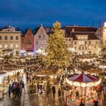 Image for the Tweet beginning: The Tallinn Christmas Market has