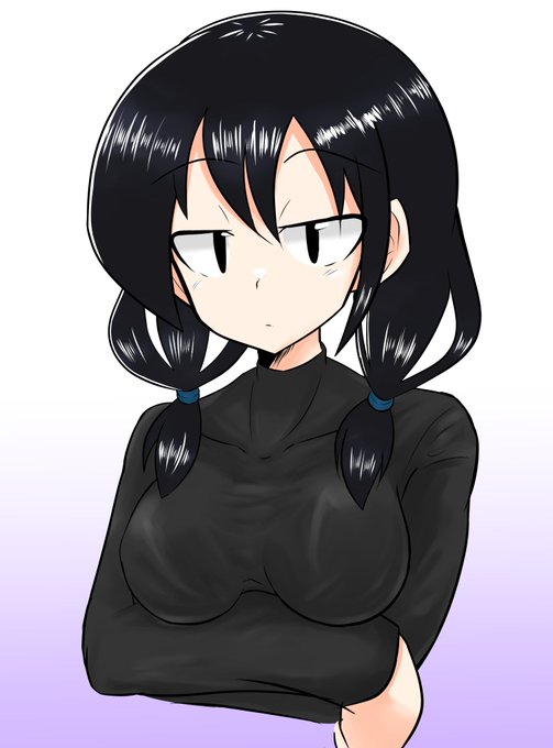 初期っぽいゆりちゃんを描こうとしました(過去形) #わたモテ 