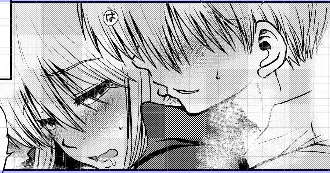 2021冬沖神新刊「おりる秘密の階段、ふたりで。」進捗。これは神楽ちゃんの中のイマジナリー総悟です('∀`)やっぱりえろい #2021冬新刊進捗 