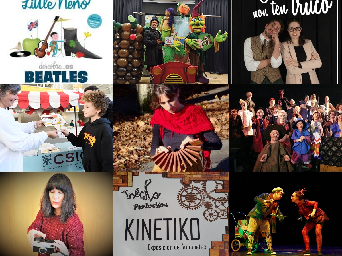 Xa podes consultar o programa infantil e familiar #Culturgal2021 para os días 27 e 28 novembro! 
⬇️⬇️⬇️⬇️⬇️⬇️⬇️⬇️⬇️
culturgal.com/na-feira/desta…
🪄🎶🎸🎭🧪
Música, teatro, contos, ciencia, obradoiros, maxia!