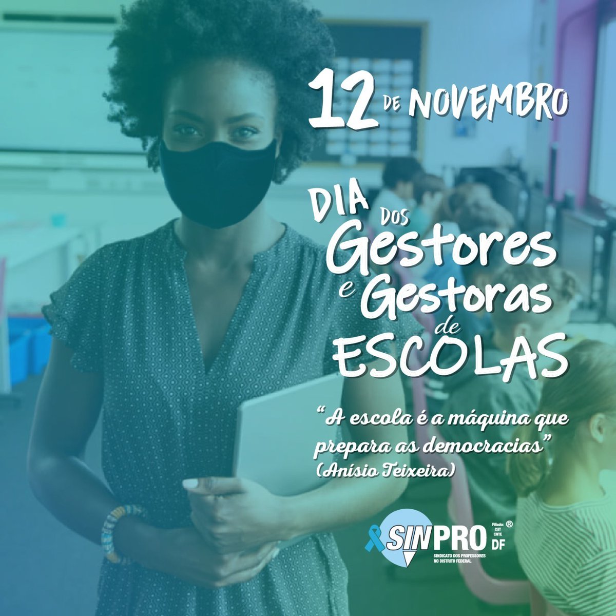 sinprodf's tweet image. Dia do gestor e da gestora escolar – um profissional que se desdobra a cada dia pela luta por uma educação de qualidade. sinprodf.org.br/gestor-escolar/

#escolasDF #gestaoescolar #gestaodemocratica #diadogestor