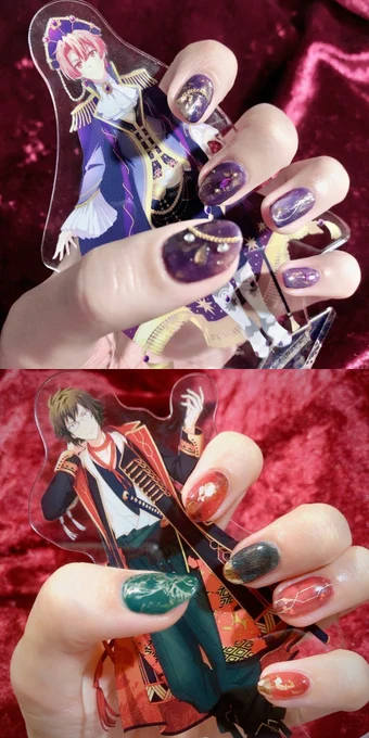 最近のセルフ爪💅(メカララ/VALIANT/星巡り/空咎/大脱出/ハツコイリズム) 