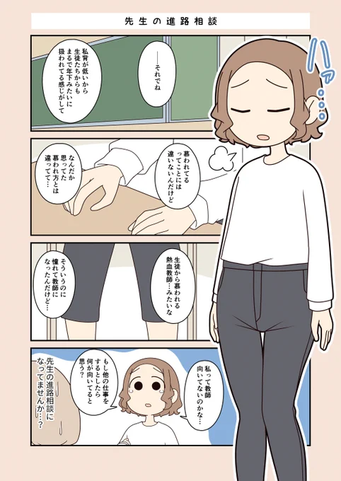 【清澄ましろの大冒険】
先生の進路相談 