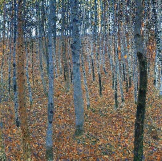 _Emmet_Emmet's tweet image. Gustav Klimt 
Beech Grove 1, 1902