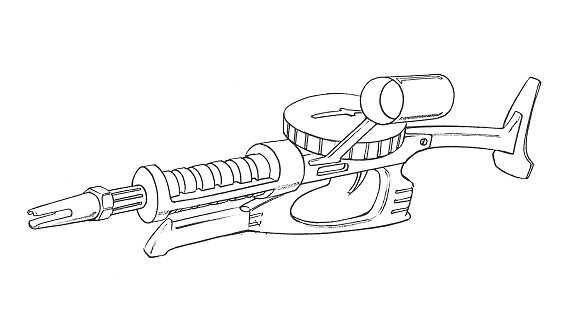 一年戦争を通じて使われたザク・マシンガンには改修によるバージョン