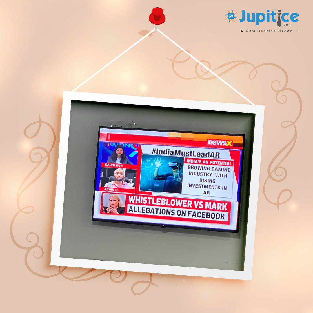 jupitice's tweet image. We were excited to see @achshar from @jupitice on @NewsX  talking about the status of the technological front in India. Link to the video below:

youtu.be/halU8aCg-d8

#META #JusticeTechnology #CyberSafe #CyberSecurity #DigitalIndia #InnovateIndia #LegalServicesInIndia