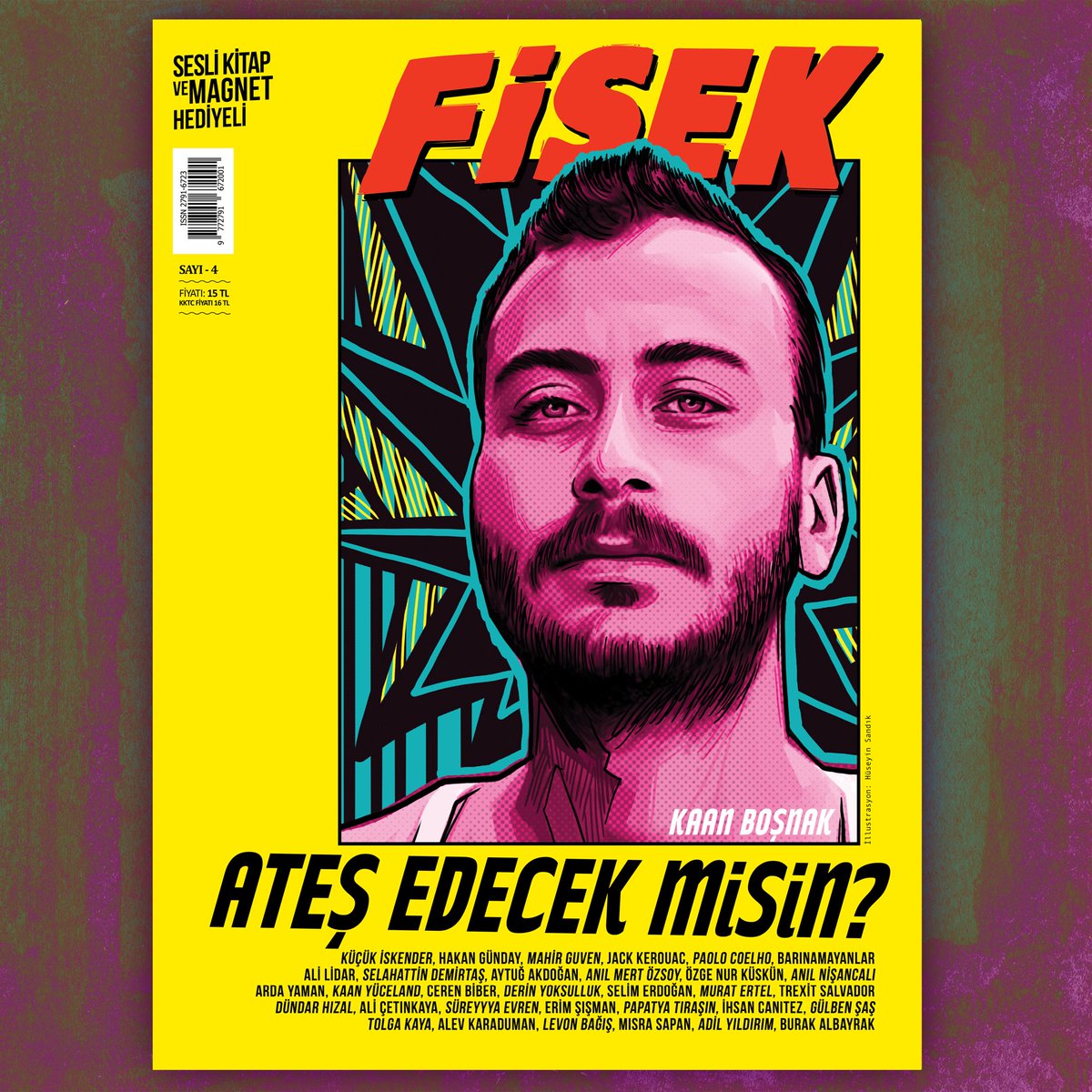 fisekdergi's tweet photo. ATEŞ EDECEK MİSİN?

FİŞEK, DÖRDÜNCÜ SAYISIYLA, 15 KASIM'DA RAFLARDA 🎆 https://t.co/CO3trJ0TT4