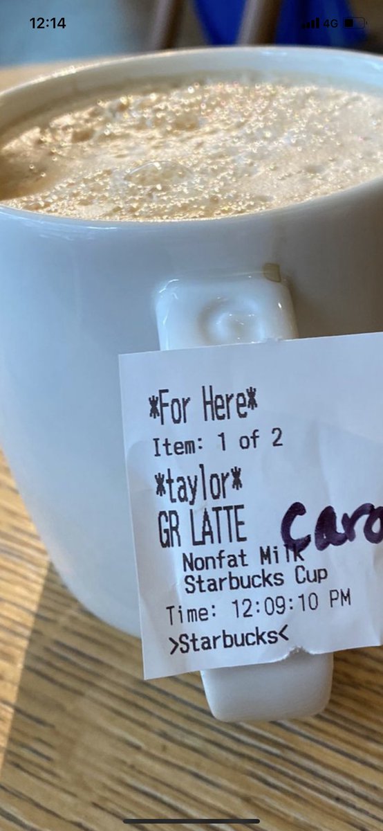 #RedTaylorsVersion  Not A Lot Going On At The Moment <a href="/taylorswift13/">Taylor Swift</a> Thanks <a href="/StarbucksUK/">Starbucks UK</a> for the Taylor Latte! #TaylorSwift  🧣🧣 Now Playing - ALL TOO WELL 10 MIN VERSION Happy Red Day ❤️❤️❤️