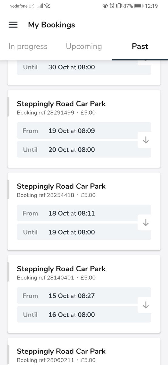 h_kan87's tweet photo. @letstalkcentral got ticket at Steppingley Rd carpark. Innocent mistake in a rush, not a habitual non-payer as history shows. Any chance of some leniency for an innocent mistake? #centralbeds #parkingticket #innocentmistake https://t.co/L1mP3pj699