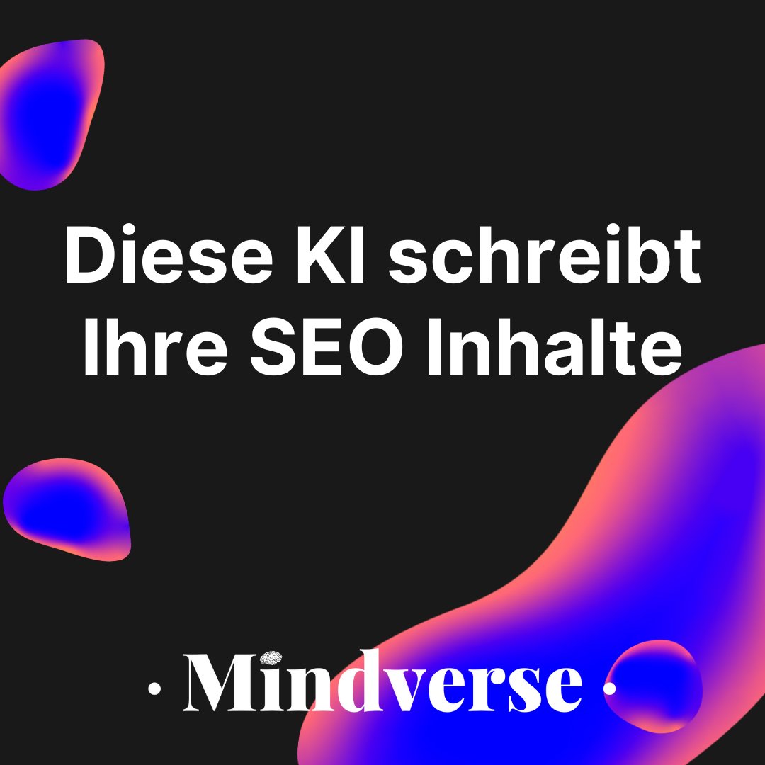 Mehr gibt es nicht zu sagen.

Lassen Sie sich von unserer KI überzeugen und nutzen Sie jetzt Ihre 20 Freiversuche unter: mind-verse.de/?utm_source=Tw…

#SEO #KI #Marketing #Mindverse