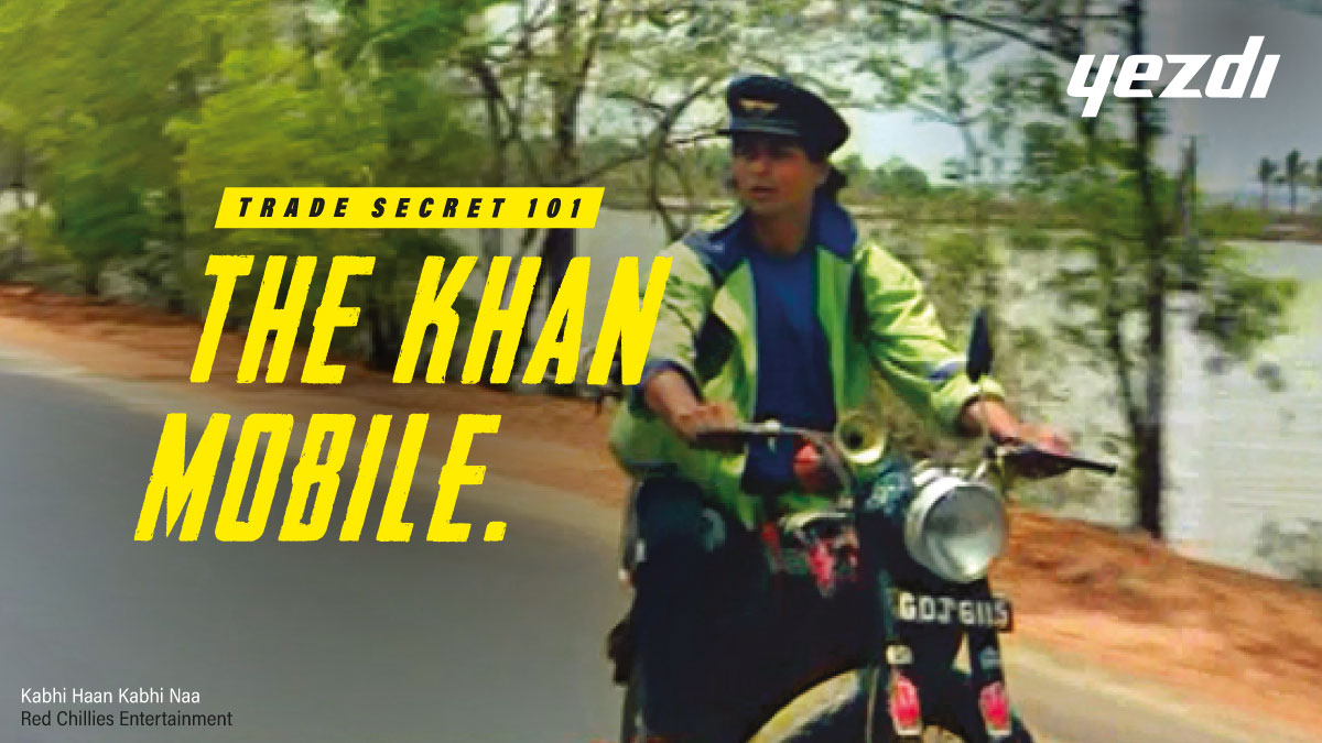 The film Kabhi Haan Kabhi Naa saw the Indian heartthrob #SRK ride to fame. No points for guessing #Y ;)
 
Wicked choice <a href="/iamsrk/">Shah Rukh Khan</a>! 🤜🏻
 
Tell us your favourite films starring yours truly in the comments!
 .
#YezdiSpotted #FamousYezdis #SRK #YezdiForever #Yezdi #YezdiMotorcycles