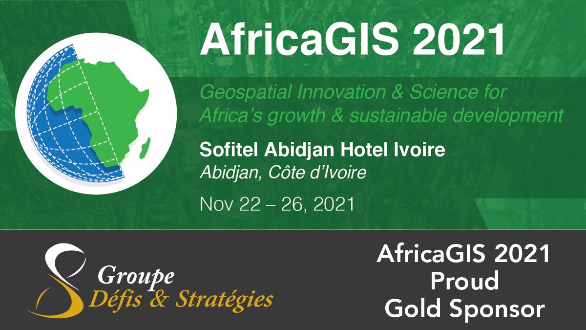 AfricaGIS 2021 is excited to announce gold sponsor Défis &amp; Stratégies Group. 10 days to go! Register here for the conference: eis.africa/africagis-2021/

<a href="/Defis_Strategie/">Défis & Stratégies</a>