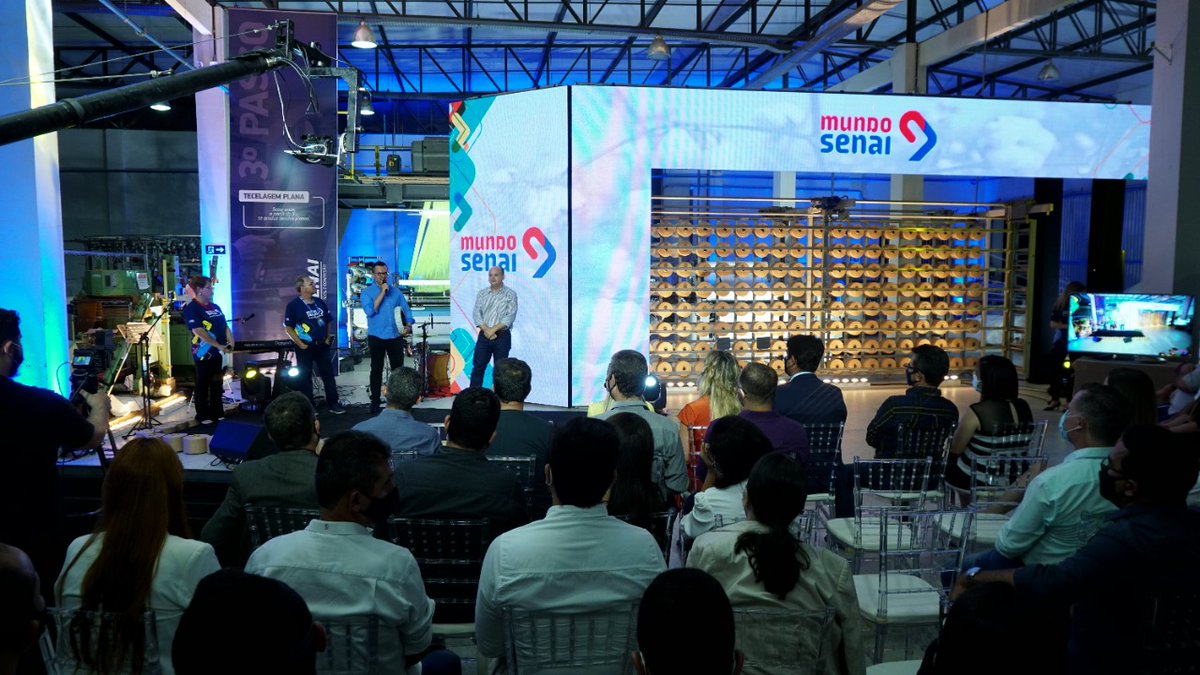 FIEParaiba's tweet photo. Noite de abertura do Mundo SENAI na Paraíba é marcada por apresentação de cases de empresas que investem em inovação.
Leia➡️https://t.co/0HA1Yv50fc
#MundoSENAI https://t.co/diloPTTk9C