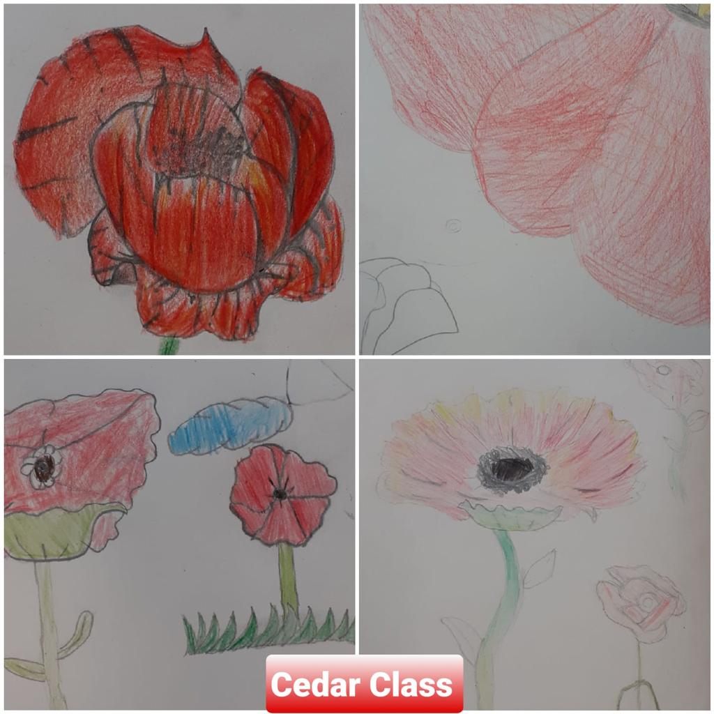 Roberts89Jess's tweet photo. Year 5/6 have all thoroughly enjoyed completing their Remembrance artwork. Lest we forget ✝️ @ChildrenFirstLP https://t.co/KEec7PdkOi