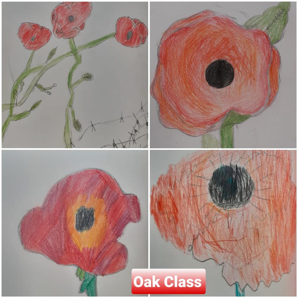 Roberts89Jess's tweet photo. Year 5/6 have all thoroughly enjoyed completing their Remembrance artwork. Lest we forget ✝️ @ChildrenFirstLP https://t.co/KEec7PdkOi
