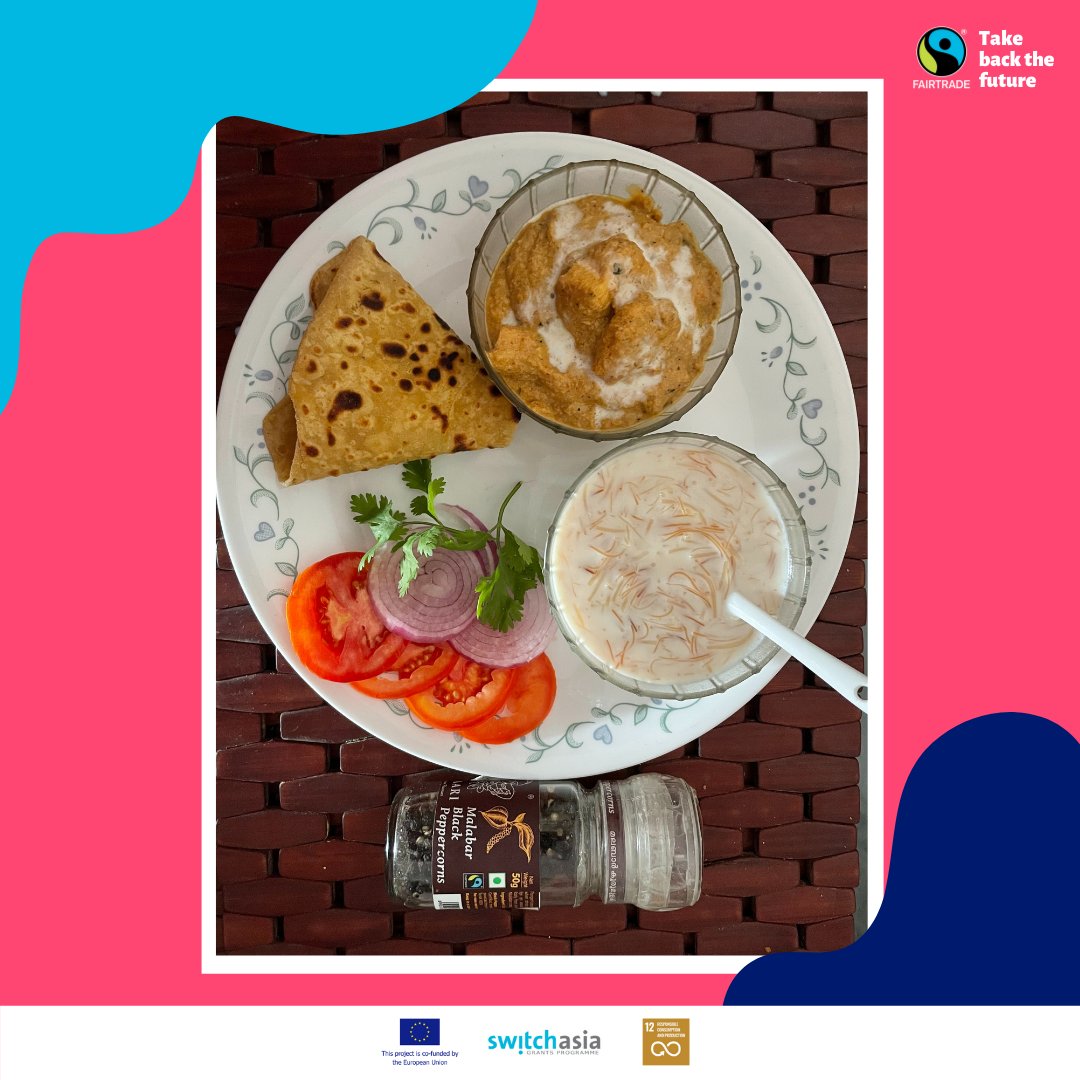 fairtrade_india's tweet photo. Does your food taste 'fair'? 
Just like these consumers,
Make sustainable choices and use Fairtrade certified ingredients in your food to make it a 'Fair Feast'. 

#TakeBackTheFuture
#YourTurn
#SwitchToSCP
#FairDays https://t.co/6OTy7s2ky6
