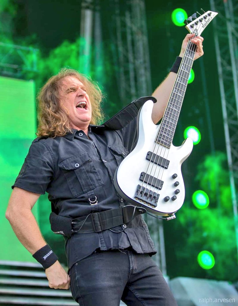 Happy Birthday  David Ellefson, former Megadeth bassist, born today in 1964 57 