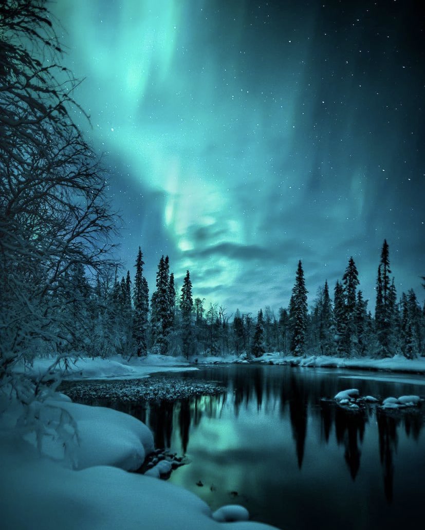 earthcurated's tweet photo. Magical winter nights, Levi ✨ https://t.co/jN9YnT2flz