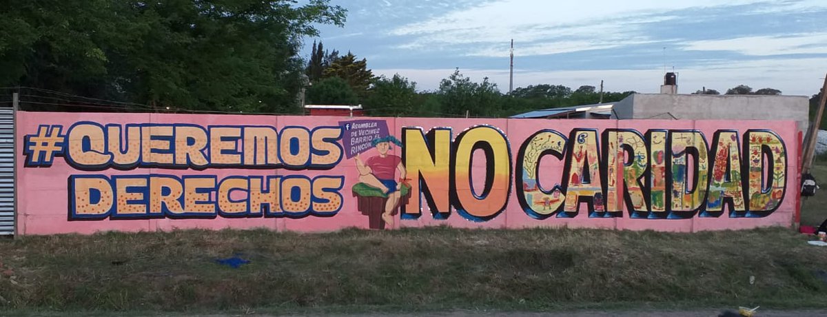 VecinxsElRincon's tweet photo. @vtolosapaz El domingo recuerde q @vtolosapaz  le regalo el último terreno fiscal de nuestro barrio  @ArzobispadoLp  y nos dejó sin lugar para la salita de primeros auxilios y jardín maternal https://t.co/xdVY7qo8Fj
