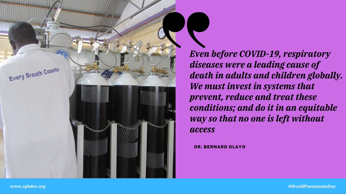 Robust systems that can meet the burden of respiratory diseases, even in the face of growing threats like #COVID19 must be a priority for today! 

#WorldPneumoniaDay #WPD2021
#EveryBreathCounts