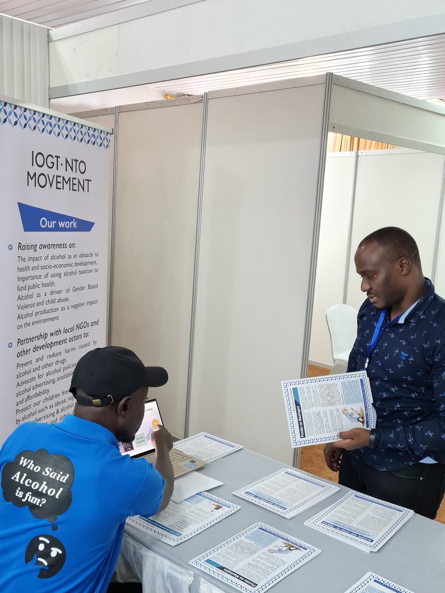 IOGTNTOMOVEMENT's tweet photo. #NCDWEEK exhibitions #Arusha
Through raising awareness on alcohol harm, we create a room for discussion and collaboration on how stakeholders can become part of creating strong communities free from alcohol harm. 
@tancda @TAAnet_tz
@eancdalliance @wizara_afyatz @AfyayaJamiiTz https://t.co/o9QOoWj7BN