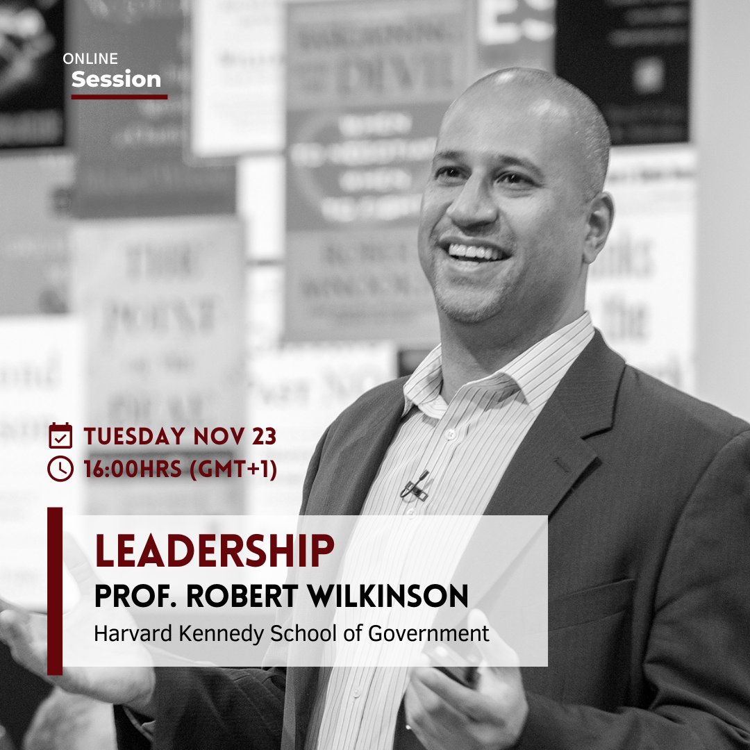 rccharvardexe's tweet photo. 🎉 Tuesday 23rd November save the date for this LEADERSHIP Session led by our Program speaker and Harvard Professor, Robert Wilkinson. ‼️ Free session for future and former participants Register here 🔜 https://t.co/BoyZu8Ma3X https://t.co/qGRMBvl1wN