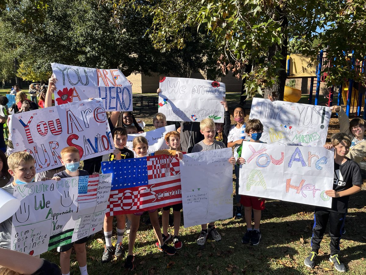 Veteran’s Day #VeteransDay2021 <a href="/HumbleISD_BBE/">Bear Branch Elem</a>