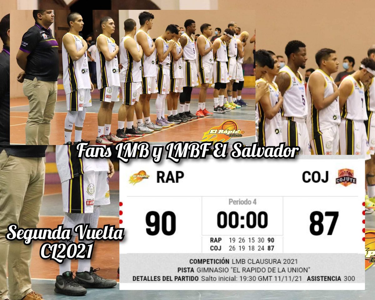 fanslmbylmbfsv's tweet photo. @elrapidolaunionbc logra victoria de local ante #CojuteBKB
Felicitaciones unionenses
#CL2021 #CopaComex #LMB #LMBElSalvador #ESABKB https://t.co/FzclEQ3b1j