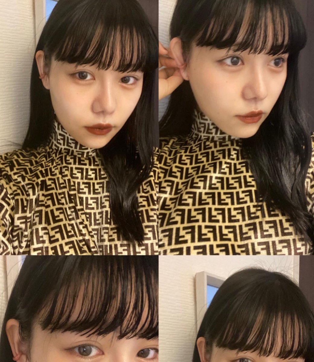 前髪伸びるの早すぎて一瞬しかパッツンでいさせてもらえない