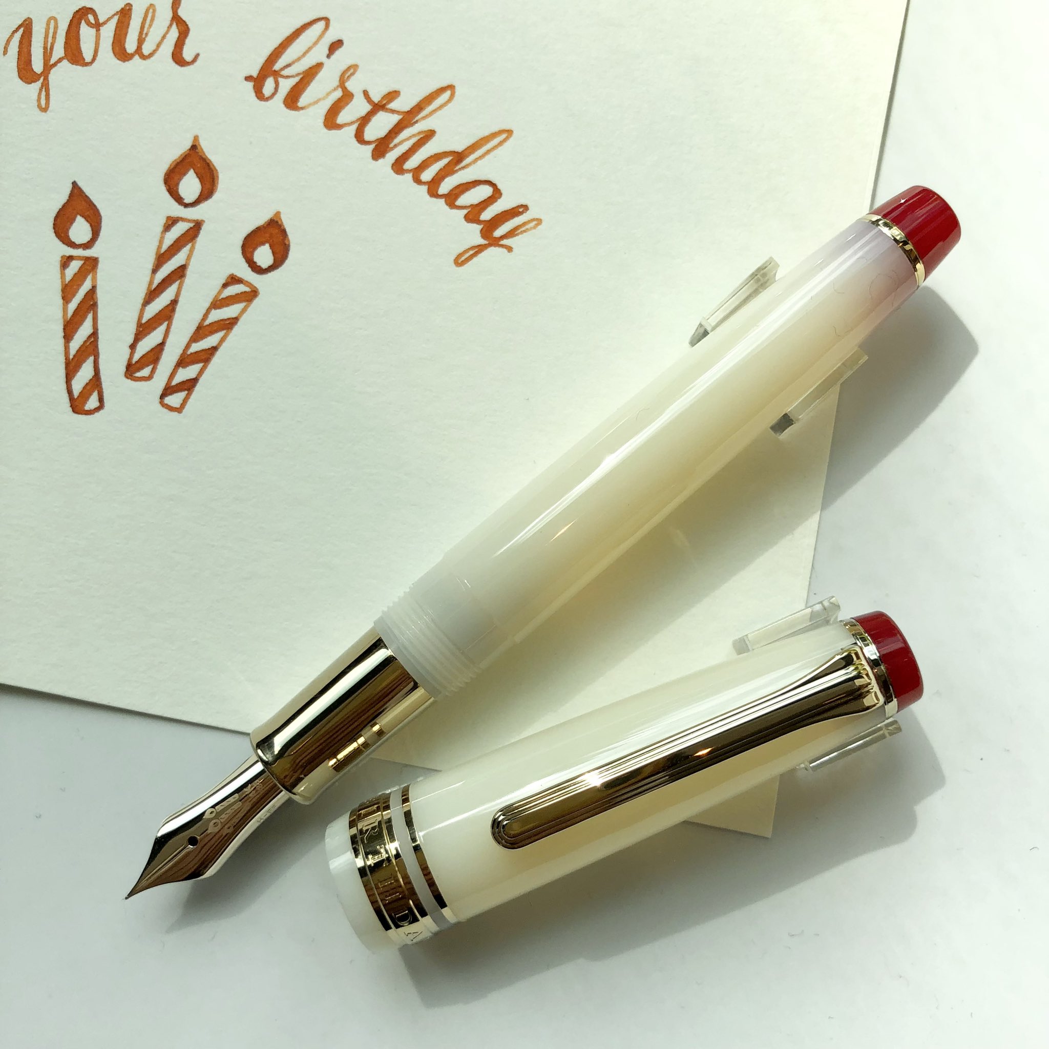 代官山蔦屋書店 限定 on your birthday 万年筆