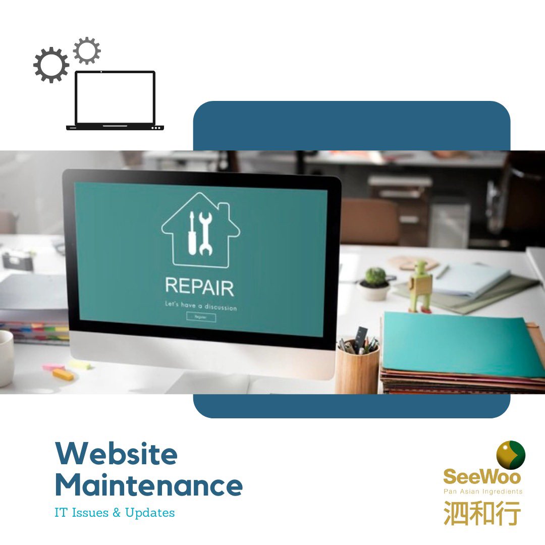 SeeWooFoods's tweet photo. We are sorry to inform all of you that we are currently experiencing some IT issues with our company website (https://t.co/buXaztspnB). 
We will solve it as soon as possible and get back with another notice once the website is fixed.  Apologies for any inconvenience caused. https://t.co/m4dg02RNf1