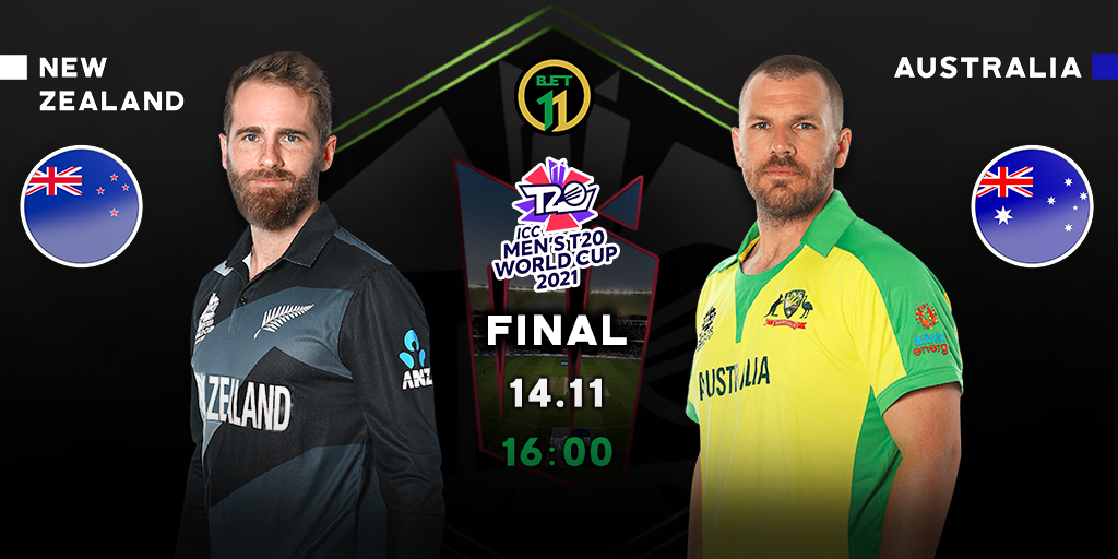 Bet11_ZM's tweet photo. 🇳🇿 take on 🇦🇺 in the ICC T20 World Cup final on Sunday. 
👉 New Zealand batsman Devon Conway has been ruled out of the forthcoming final against Australia after breaking his right hand. The injury will boost Australia’s hopes of claiming its first T20 World Cup.

#Bet11 https://t.co/edFG1XaFcW