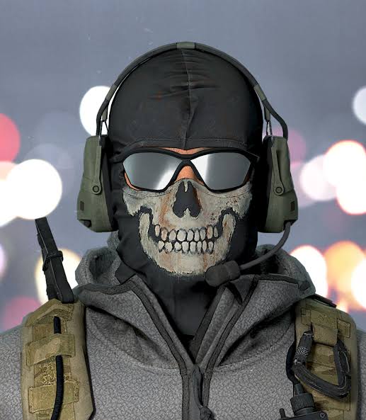 COD MW 2 Simon 'Ghost' Riley Skull Mask Balaclava Cosplay