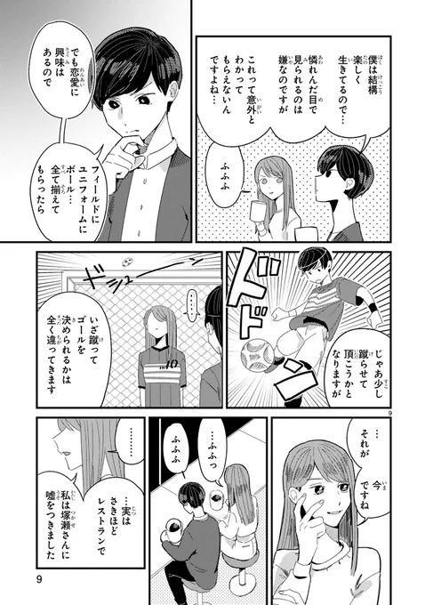恋がわからない男女の話
3/6 