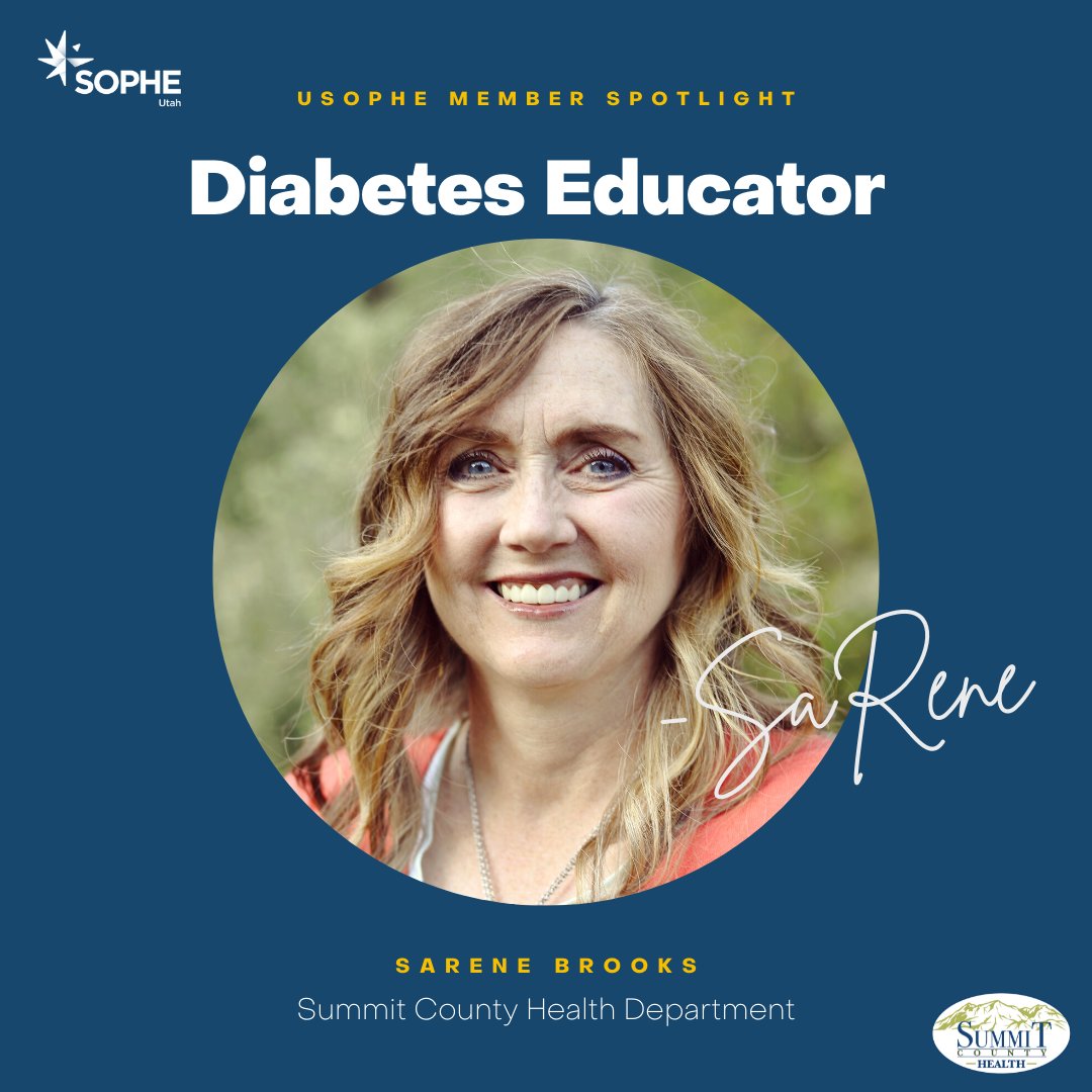 It's #NationalDiabetesPreventionMonth and we are highlighting SaRene Brooks. SaRene has been the director for the National Diabetes Prevention Program for 5+ years. Learn more about diabetes resources in Summit County at summitcountyhealth.org/diabetes #diabetesawareness #nationaldpp