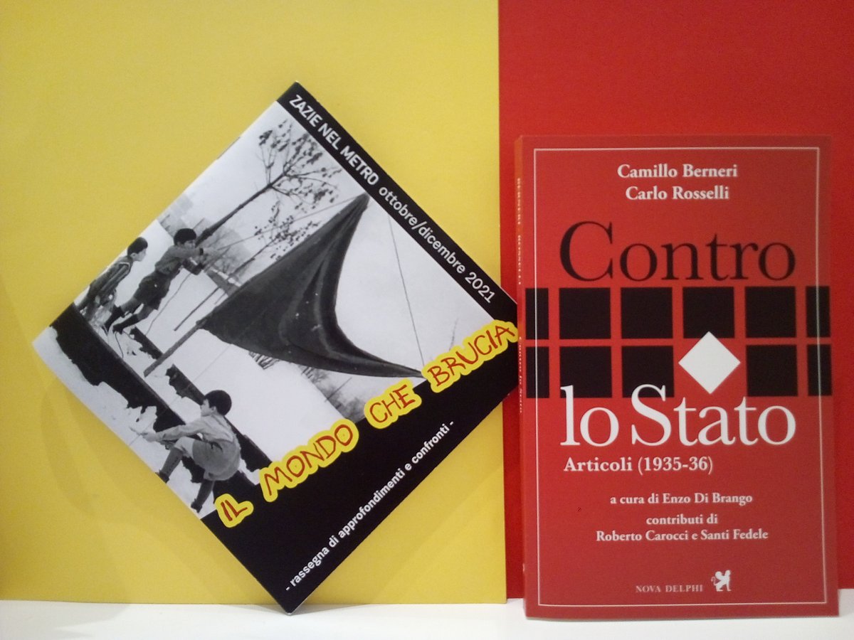 "Contro lo Stato" scritti di #CamilloBerneri #CarloRosselli sabato 13 novembre a Roma novadelphi.it/ithaca_berneri…