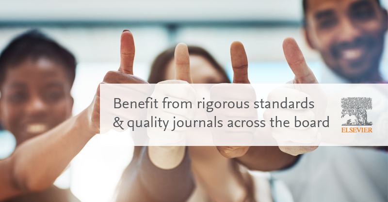 Robust #PeerReview is at the heart of our approach to quality publishing. So, you can rest assured that when you choose to publish your research #OpenAccess with Elsevier, you will be presenting the very best version of your work. Learn more: spkl.io/60104O6Fq
