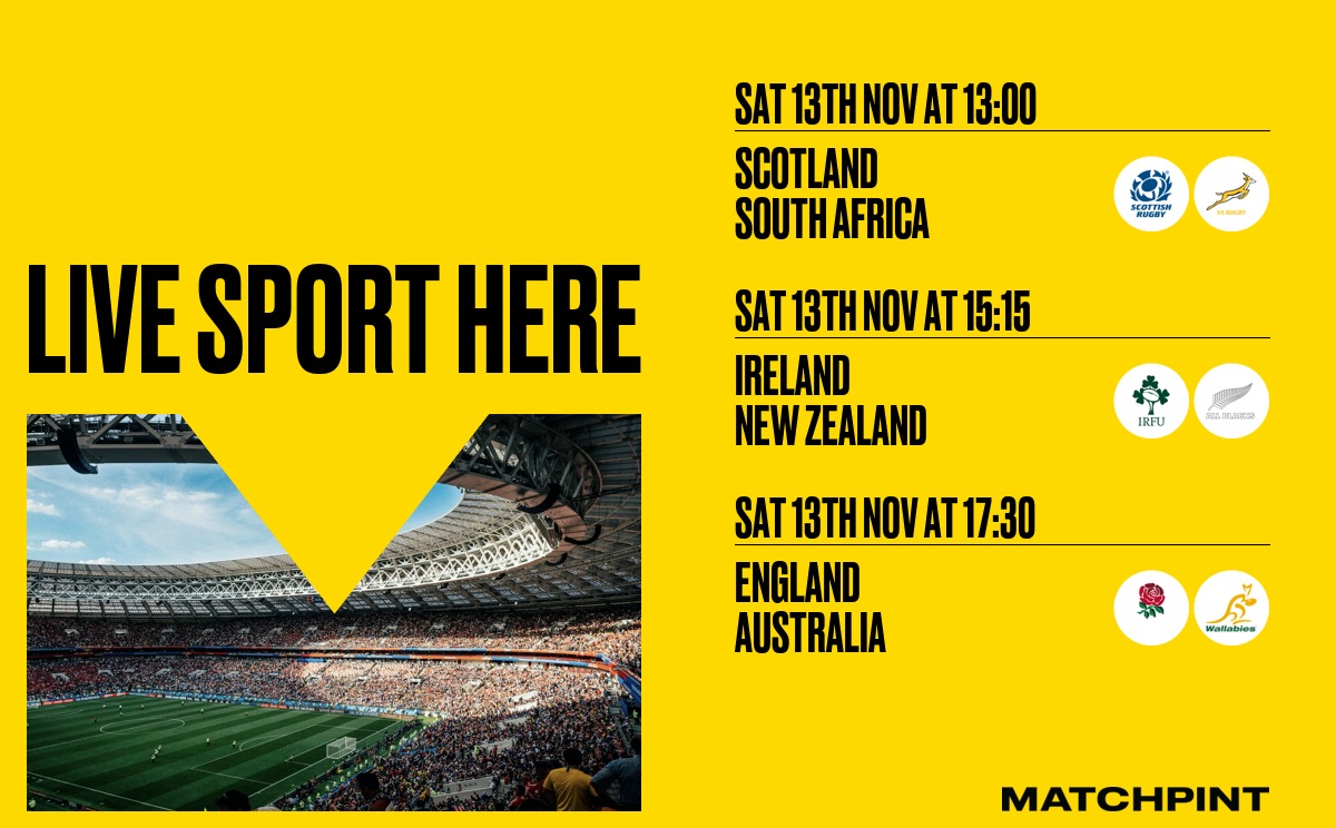 Rugby Saturday .. 

Join us for the day and drink us dry of Guinness :-)

Love The Bedford xxxx
matchpint.co.uk/bar/15844/the-…