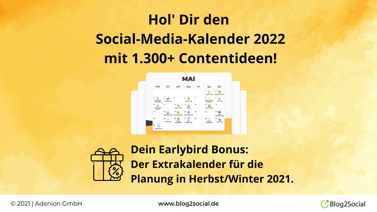 Blog2Social tweet media