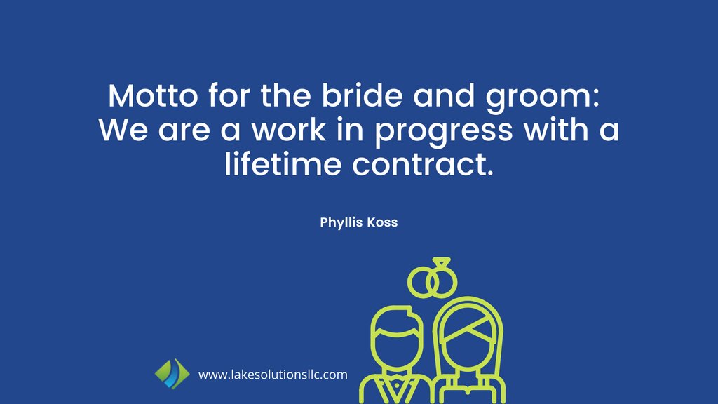solutions_lake's tweet photo. Motto for the bride and groom: We are a work in progress with a lifetime contract. 💑
.
.
.
#agreements #agreement #legal #contracts #peaceofmind #maritalsettlementagreement #prenuptialsagreement #postnuptialagreements #businessagreements #estatedistribution #LAKESolutions https://t.co/6hspRphURO