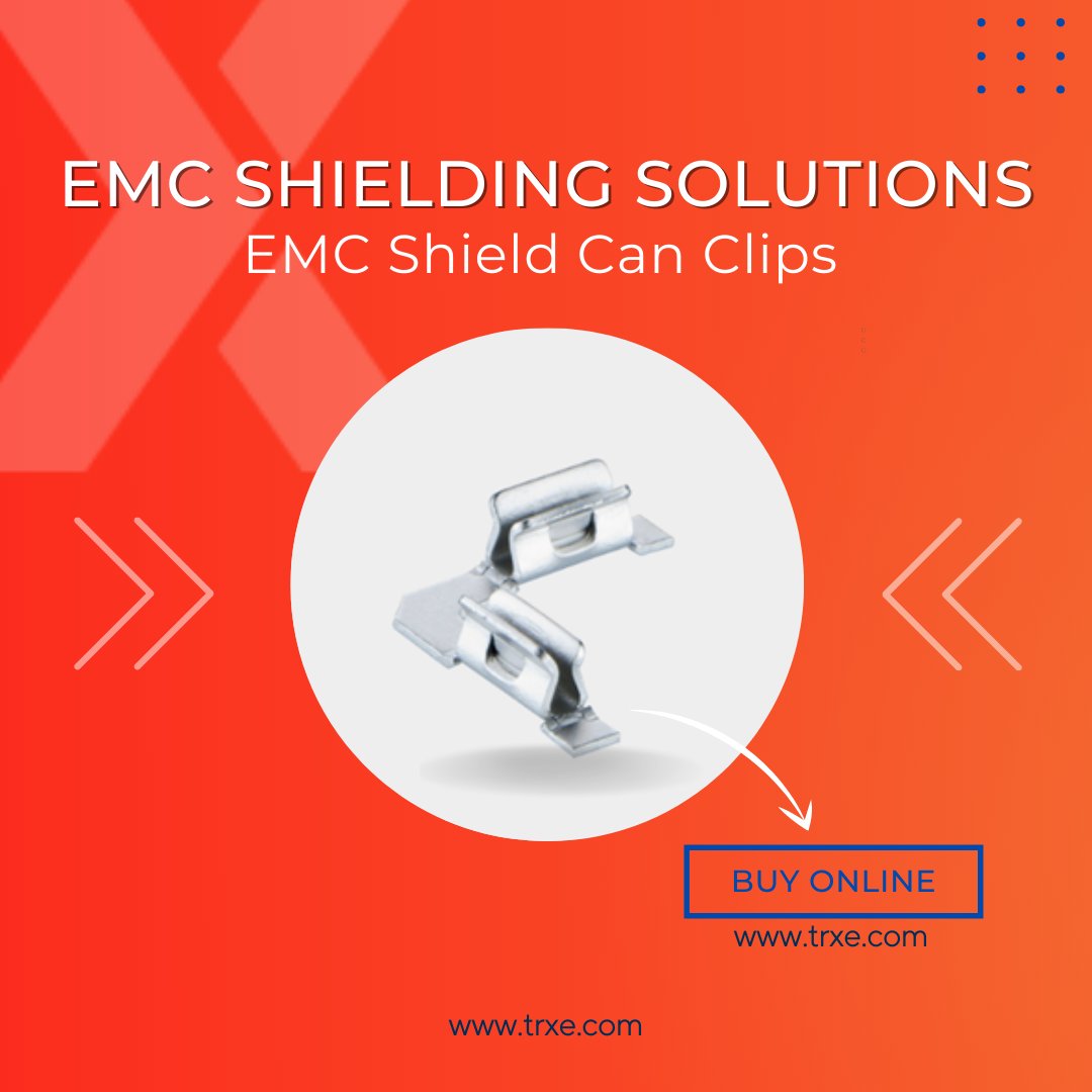TrxElectronics's tweet image. Harwin offers a broad range of EMC Shielding Solution products that simplify the process of protecting board level components from electromagnetic and radio frequency interference.

Available at trxe.com

#shieldingsolutions #trxelectronics #shieldcanclips #EMC