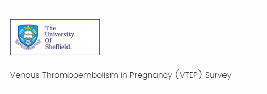 BritSocHaem's tweet photo. Do you prescribe LMWH to patients during pregnancy &amp; puerperium?  @sheffielduni  &amp; Dr Sarah Davis are conducting research on how clinicians would feel about recruiting patients to clinical trials to improve data for these patients at risk for VTE.

Survey: https://t.co/mhOA8rorcc https://t.co/Sd25s4eAz7
