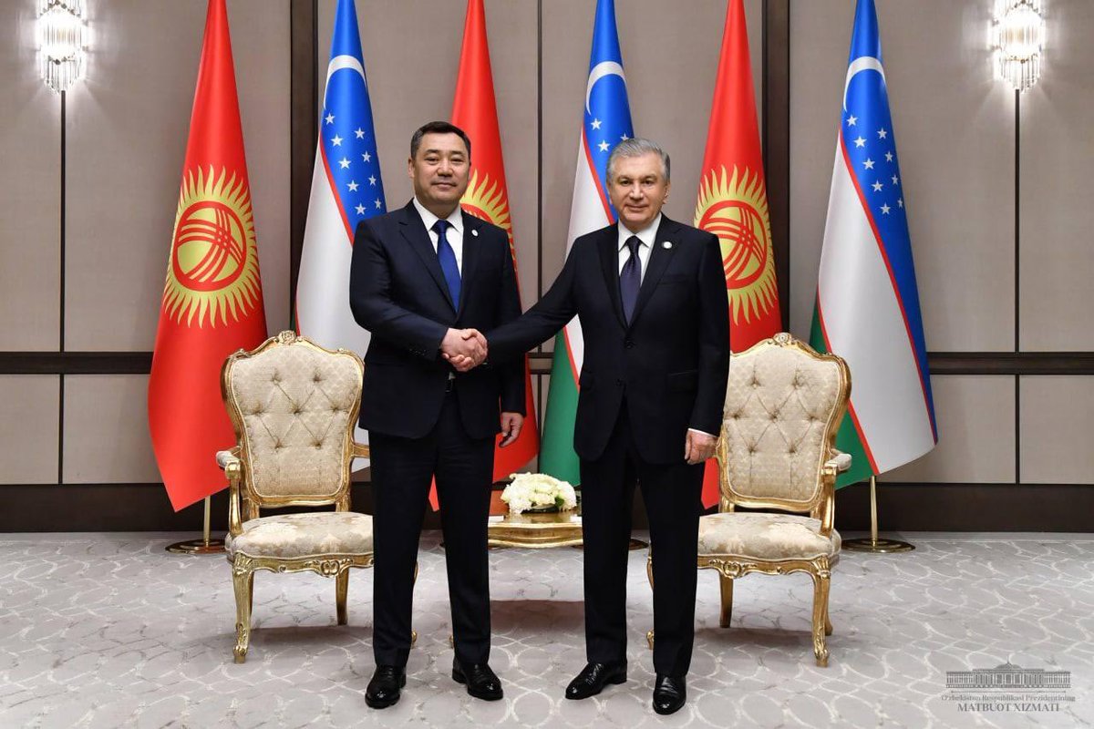 Shavkat Mirziyoyev's Press-service tweet media