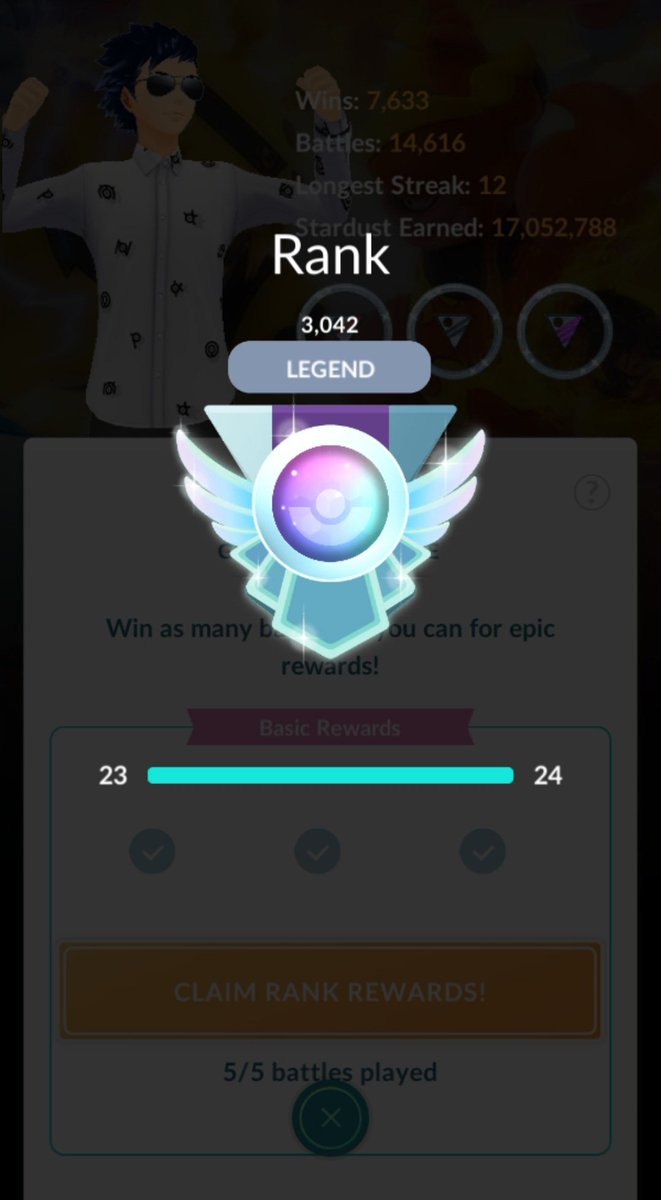 Happy to achieve Legend! ☺ 

What a rollercoaster of a season but glad to get it in Master Premier Classic. 

GG to my opponents along the way!