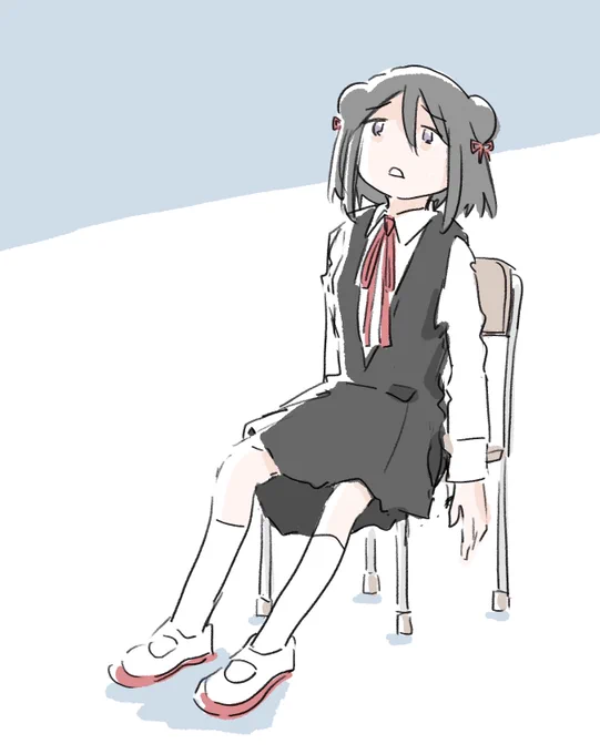 今日も元気な黒江ちゃん 