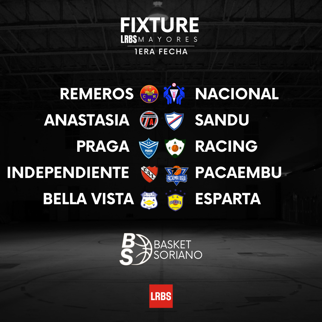 basktsoriano's tweet photo. Primera fecha de la LRBS a partir del Lunes 15 . https://t.co/MJGPXzIF9J
