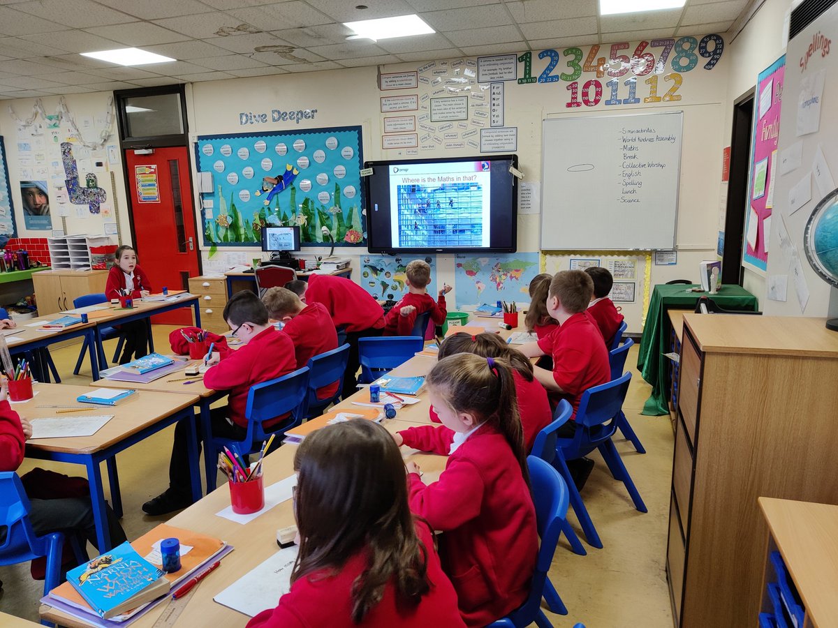 digisjb's tweet photo. Year 4 have been very good at identifying mathematics in real life situations. @Y4sjb @HTStJosephs
#MWE21 #StJosLivingCurriculum
#StJosLearningTogether https://t.co/jjvIEZrJFn