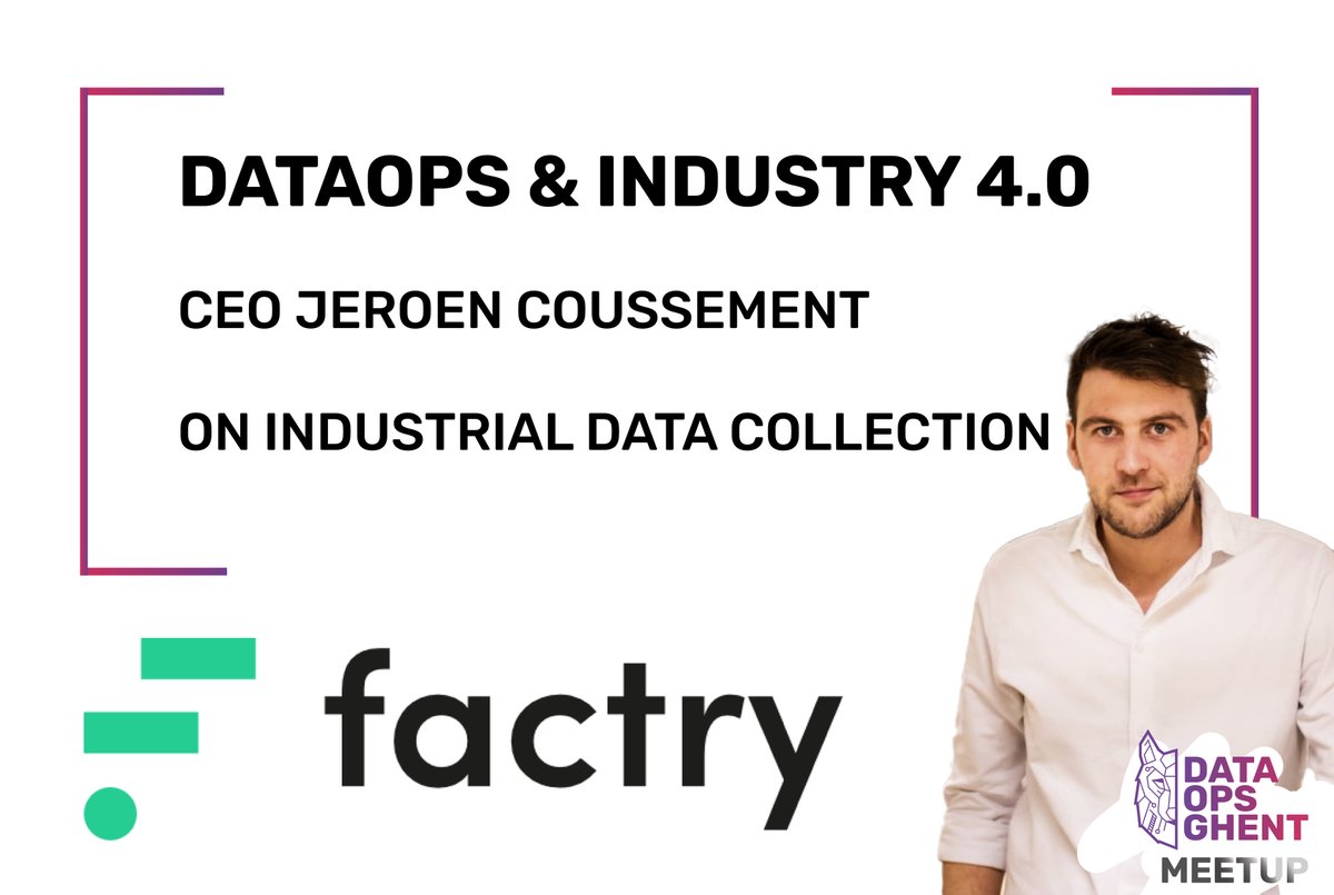 DataOps Ghent Meetup tweet media