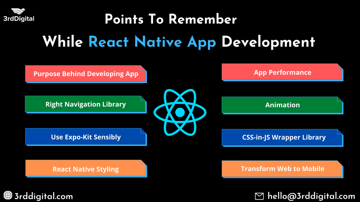 3rd_digital's tweet image. Points To Remember While React Native App Development

Read Detail: bit.ly/2Xwegbt

#3rddigital #hirereactnativedeveloper #mobileappdevelopment #CrossPlatform #reactnativedeveloper #reactnativeapp #ReactNativeDevelopment #DevelopApp #BuildApp #ReactNative2021