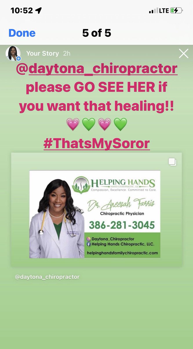 Dr. Aneesah Farris (@chiro_prettydoc) on Twitter photo 